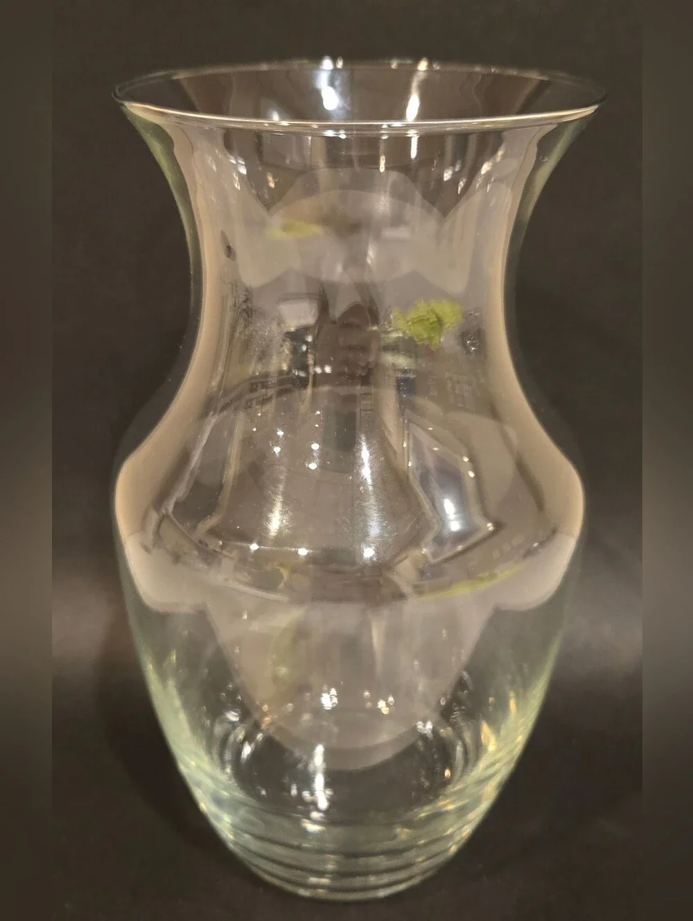 Clear Glass Decorative Honey Pot Vase - Home Accents
